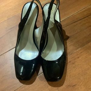 Me Too sling back heels